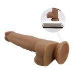 PRETTY LOVE - Jonathan 8,3'' Light Brown, 3 vibration functions Thrusting Wireless remote control - obrazek 7