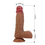 Pretty Love Dwell 7.6" Super Soft Liquid Silicone Dildo - obrazek 6