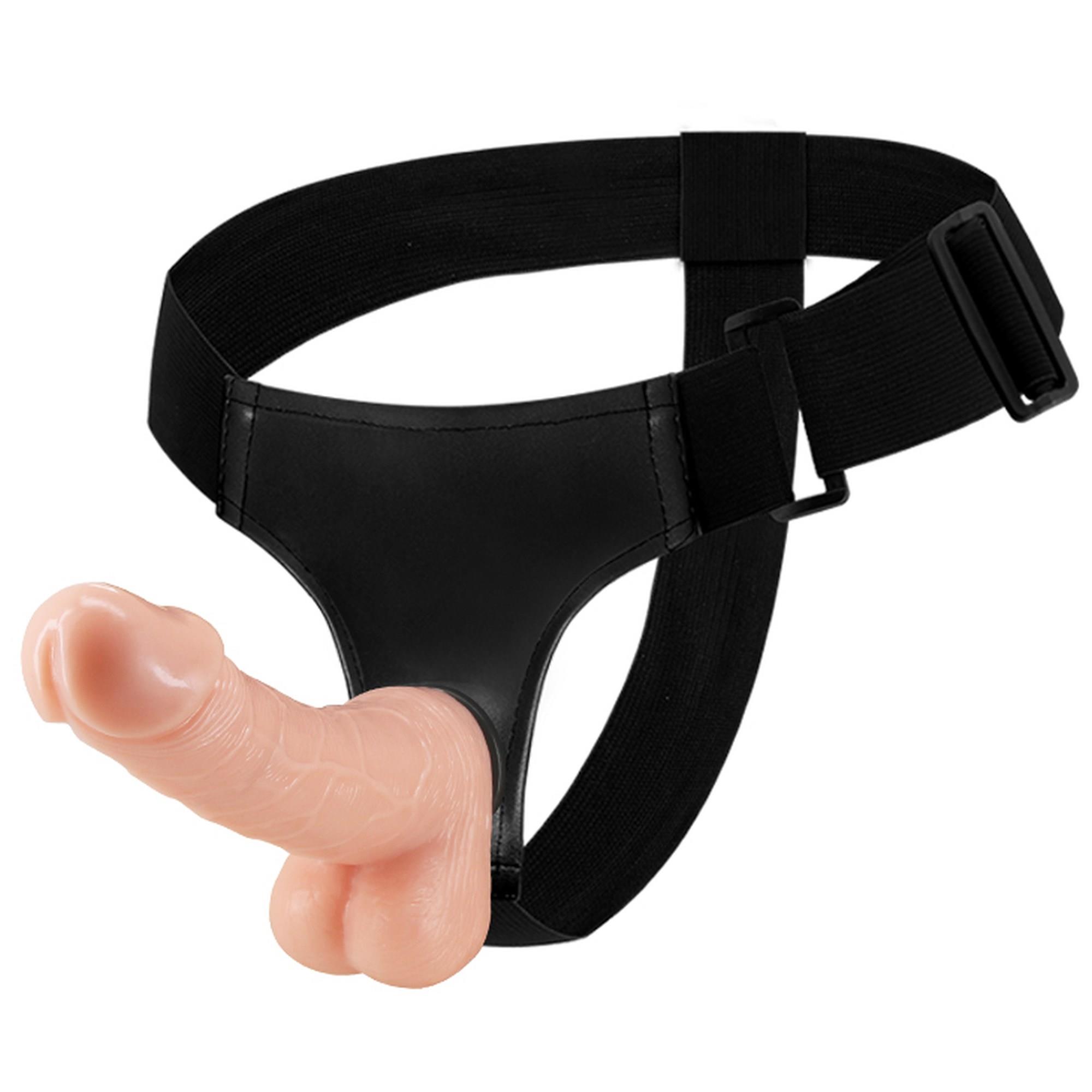 BW-022009 BAILE- ULTRA PASSIONATE HARNESS, SENSUAL COMFORT STRAP-ON - obrazek 1