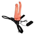 BAILE - JESSICA Double Strap-on Vibrating - obrazek 5