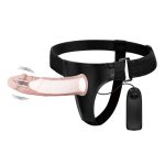 BAILE - Vibrating Hollow Strap-on - Multispeed - obrazek 2