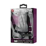 PRETTY LOVE - Vito Vibratin Hollow Strap-on 6,8 Inch - obrazek 8