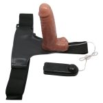 BAILE- Ultra Passionate Harness Realdeal Penis 6.2'' Brown - obrazek 7