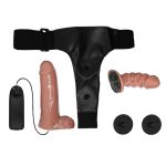 BAILE- Ultra Passionate Harness Dual Penis 6,2'' - obrazek 2