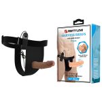 PRETTY LOVE - HARNESS BRIEFS- Draven Strap-On 6,8'' Dildo vibration - obrazek 9