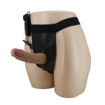 PRETTY LOVE - HARNESS BRIEFS- Draven Strap-On 6,8'' Dildo vibration - obrazek 2