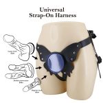 Pretty Love Wells 6.3" Silicone Dildo with Harness Briefs - obrazek 4