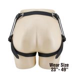 Pretty Love Wells 6.3" Silicone Dildo with Harness Briefs - obrazek 6