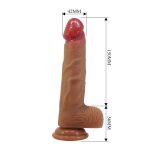Pretty Love Wells 6.3" Silicone Dildo with Harness Briefs - obrazek 10