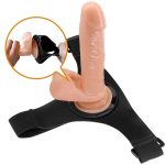 PRETTY LOVE - HARNESS BRIEFS- Tom, Universal Strap-On, 7.4'' Dildo - obrazek 6