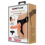 PRETTY LOVE - HARNESS BRIEFS- Tom, Universal Strap-On, 7.4'' Dildo - obrazek 10