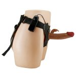 PRETTY LOVE - Marion, Universal Strap-On Harness, Dildo 7.4''TPR, multi-speed vibration - obrazek 5