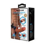 PRETTY LOVE - Marion, Universal Strap-On Harness, Dildo 7.4''TPR, multi-speed vibration - obrazek 11