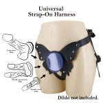 Pretty Love Caldric II Black & Blue Universal Harness Briefs - obrazek 3