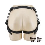Pretty Love Caldric II Black & Blue Universal Harness Briefs - obrazek 5