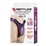 Pretty Love Caldric III Purple Universal Harness Briefs - obrazek 6