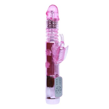 BAILE - THROBBING BUTTERFLY, 12 vibration functions 4 rotation functions Thrusting