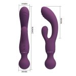Pretty Love All Rounder Dual-Action Rabbit Vibrator - obrazek 7