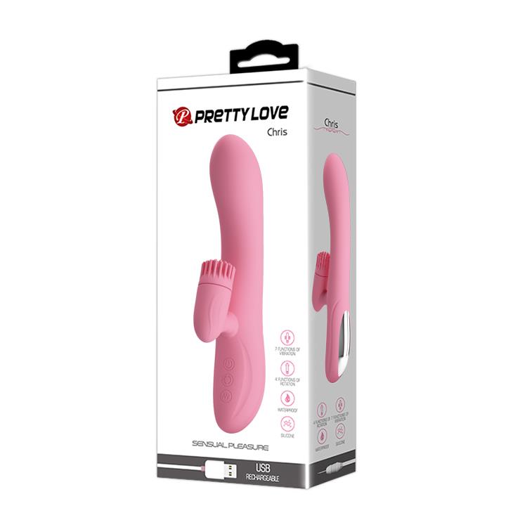 BW-067002-1 PRETTY LOVE - CHRIS USB 4 rot; 7 vibration - obrazek 1