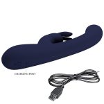 PRETTY LOVE - LAMAR, 10 vibration functions 9 speed levels, Silicone ABS - obrazek 7