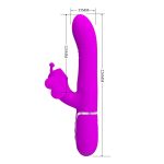 Pretty Love Butterfly Clit Vibrator Pink - obrazek 5