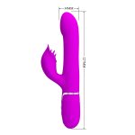 PRETTY LOVE - Twinkled Tenderness Purple, 7 vibration functions 4 rolling functions Memory function - obrazek 9