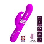 PRETTY LOVE - Coale Twinkled Tenderness Purple, 7 vibration functions 4 rotation functions 4 thrusting settings - obrazek 2