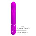 PRETTY LOVE - Coale Twinkled Tenderness Purple, 7 vibration functions 4 rotation functions 4 thrusting settings - obrazek 10