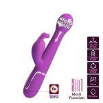 PRETTY LOVE - Dejon Purple, 7 vibration functions 4 thrusting settings 4 rotation functions - obrazek 2