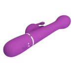 PRETTY LOVE - Dejon Purple, 7 vibration functions 4 thrusting settings 4 rotation functions - obrazek 8