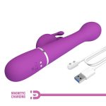 PRETTY LOVE - Dejon Purple, 7 vibration functions 4 thrusting settings 4 rotation functions - obrazek 11