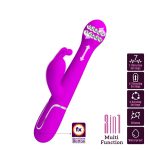 PRETTY LOVE - Dejon Twinkled Tenderness Purple, 7 vibration functions 4 thrusting settings 4 rotation functions - obrazek 2