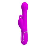 PRETTY LOVE - Dejon Twinkled Tenderness Purple, 7 vibration functions 4 thrusting settings 4 rotation functions - obrazek 3