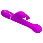 PRETTY LOVE - Dejon Twinkled Tenderness Purple, 7 vibration functions 4 thrusting settings 4 rotation functions - obrazek 5
