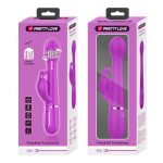 PRETTY LOVE - Dejon Twinkled Tenderness Purple, 7 vibration functions 4 thrusting settings 4 rotation functions - obrazek 12