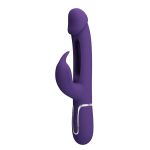 PRETTY LOVE - Kampas dark Purple, 7 vibration functions 4 licking settings - obrazek 3