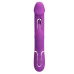 PRETTY LOVE - Kampas Purple, 7 vibration functions 4 licking settings - obrazek 4