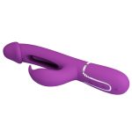 PRETTY LOVE - Kampas Purple, 7 vibration functions 4 licking settings - obrazek 7
