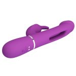 PRETTY LOVE - Kampas Purple, 7 vibration functions 4 licking settings - obrazek 8