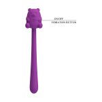 CUTE BEAR, Flirting Stick, 7 vibration functions, Magnetic USB charging - obrazek 9