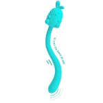 CUTE BUNNY, Flirting Stick, 7 vibration functions, Magnetic USB charging - obrazek 3