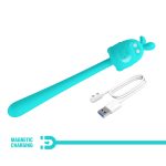 CUTE BUNNY, Flirting Stick, 7 vibration functions, Magnetic USB charging - obrazek 10