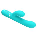 PRETTY LOVE - Mariana light blue, 7 vibration functions, 7 thrusting settings, 4 rolling functions, 4 nodding functions - obrazek 5