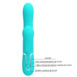 PRETTY LOVE - Mariana light blue, 7 vibration functions, 7 thrusting settings, 4 rolling functions, 4 nodding functions - obrazek 10