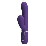 PRETTY LOVE - Mariana dark purple, 7 vibration functions, 7 thrusting settings, 4 rolling functions,4 nodding functions - obrazek 3