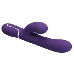 PRETTY LOVE - Mariana dark purple, 7 vibration functions, 7 thrusting settings, 4 rolling functions,4 nodding functions - obrazek 5