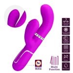PRETTY LOVE - Mariana Purple, 7 vibration functions 7 thrusting settings, 4 rolling functions, 4 nodding functions - obrazek 2