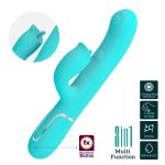 PRETTY LOVE - Gigi light blue, 7 thumping functions 7 licking modes - obrazek 8