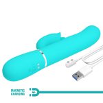 PRETTY LOVE - Gigi light blue, 7 thumping functions 7 licking modes - obrazek 5