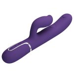 PRETTY LOVE - Gigi dark purple, 7 thumping functions 7 licking modes - obrazek 6